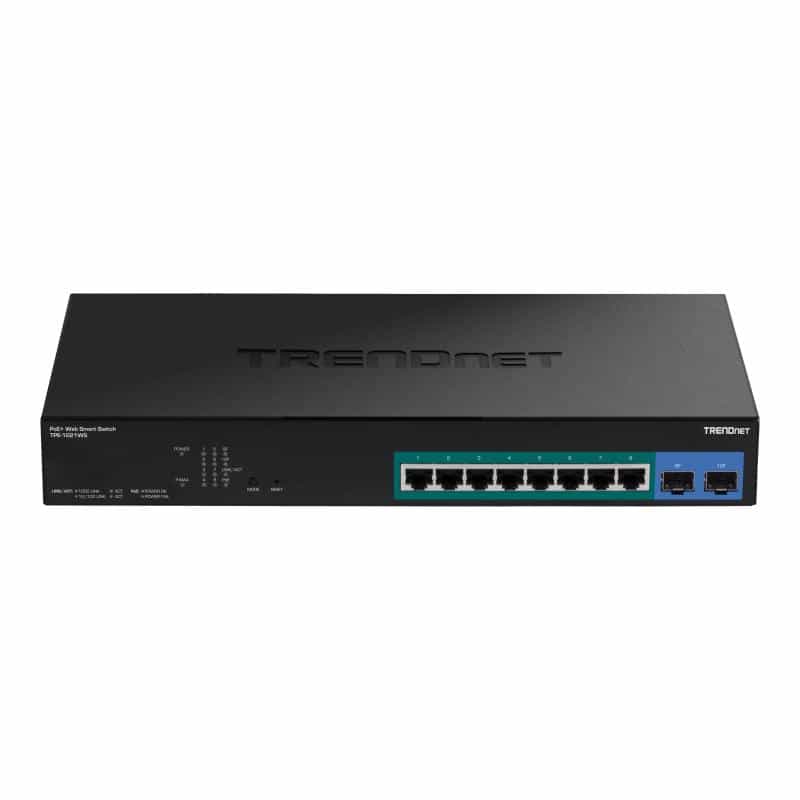 TRENDNET 10-PORT GB WEB SMART POE+
