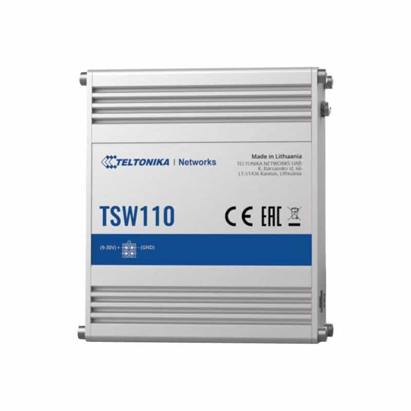 TELTONIKA TSW110 - Switch - unmanaged - 5 x 10/100/1000