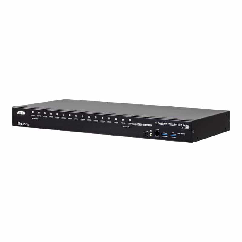 ATEN 16-Port USB3.0 4K HDMI KVM Switch