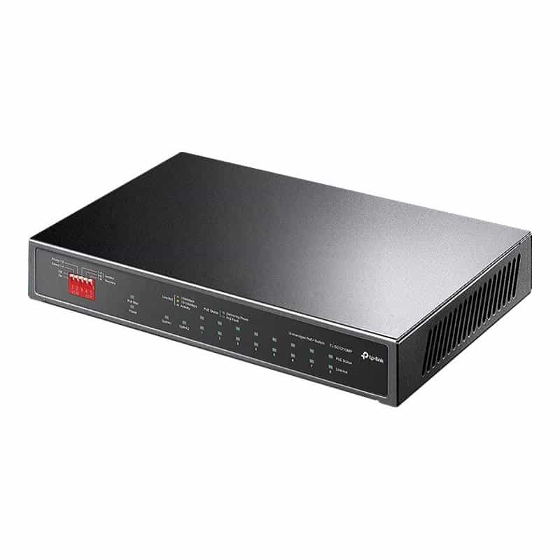 TP-LINK 10-Port Gigabit Desktop Switch with 8-Port PoE+
