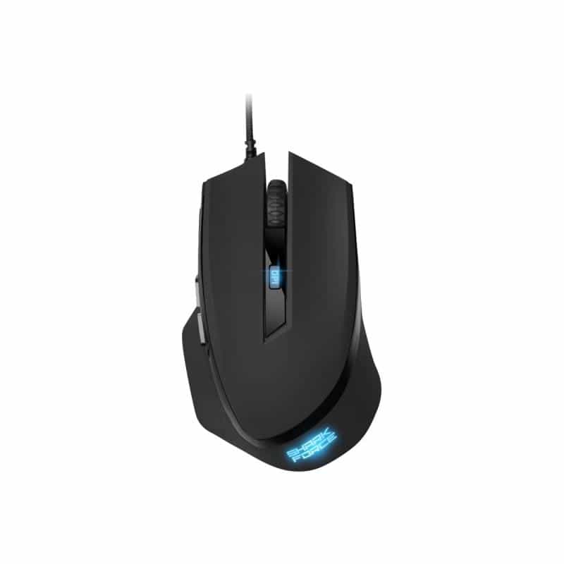 SHARKOON Maus Shark Force II Optisch 6 Tasten 4.200 DPI schw