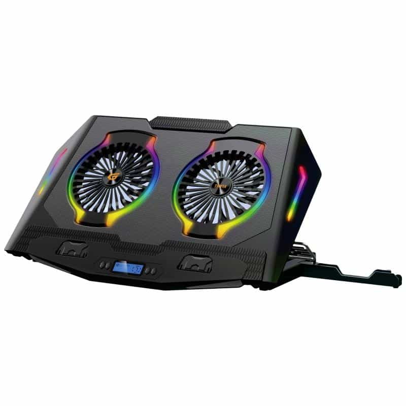 CONCEPTRONIC 2-Fan Cooling Pad (17.0")/ Ergonomisch Gaming