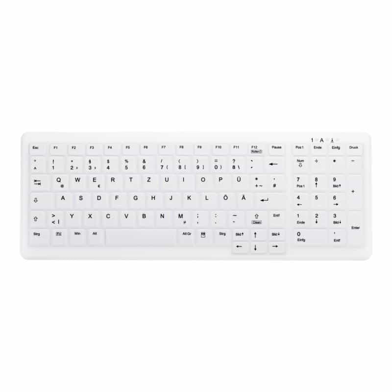 CHERRY ACTIVE KEY TAS AK-C7000F-FU1-W/GE DE-Layout weiß