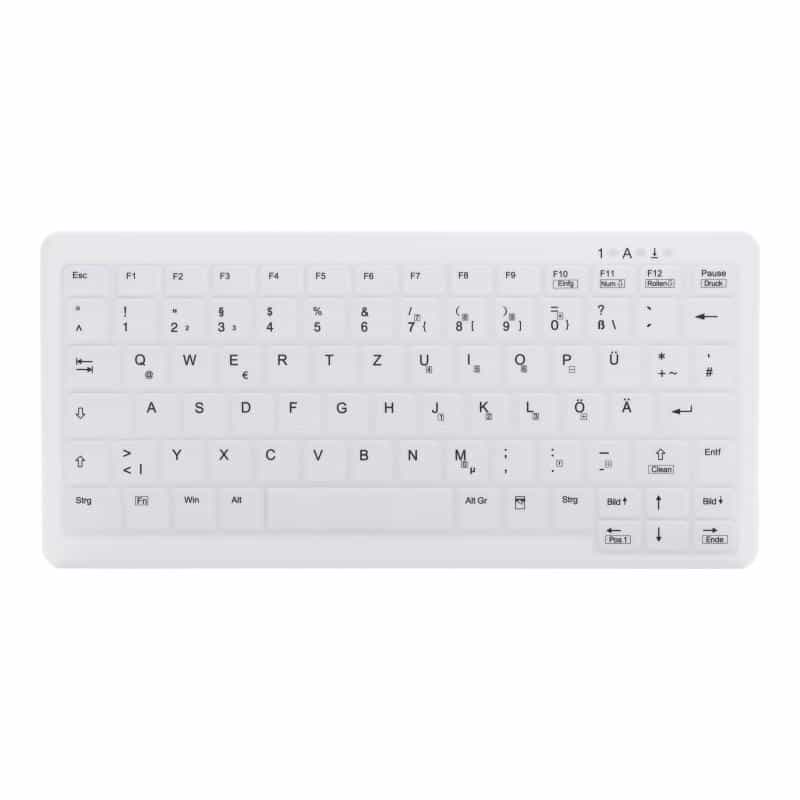 CHERRY ACTIVE KEY TAS AK-C4110F-FU1-W/GE DE-Layout weiß