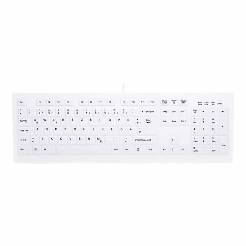 CHERRY ACTIVE KEY TAS AK-C8100F-U1-W/GE DE-Layout weiß