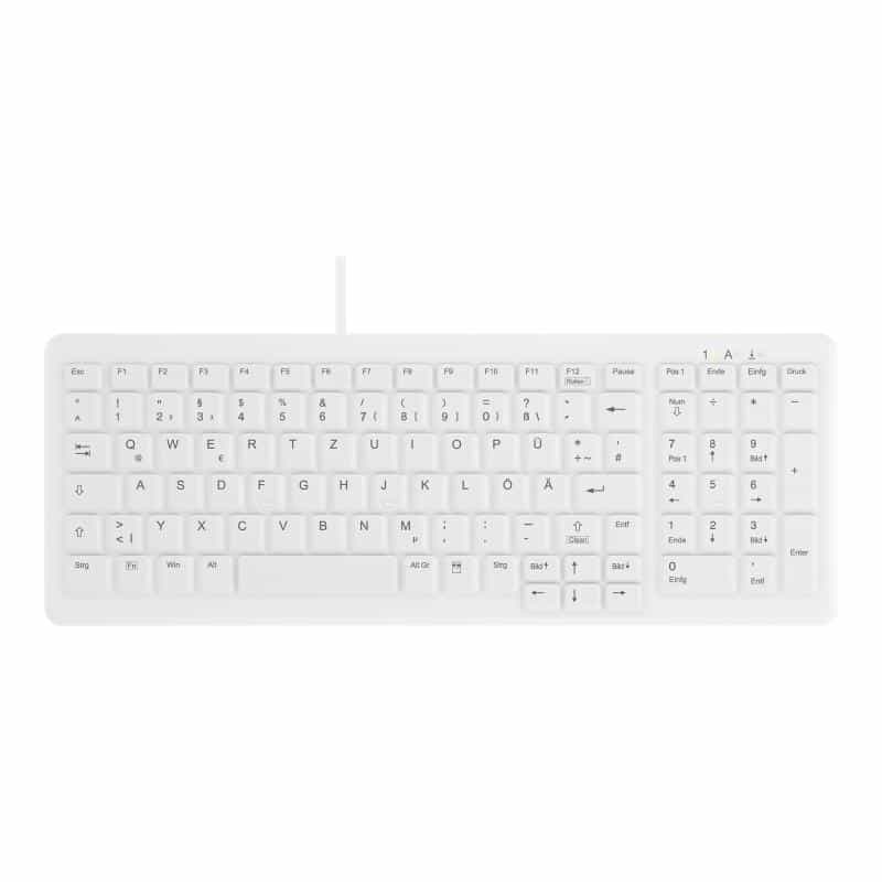 CHERRY ACTIVE KEY TAS AK-C7000F-UVS-W/GE DE-Layout weiß