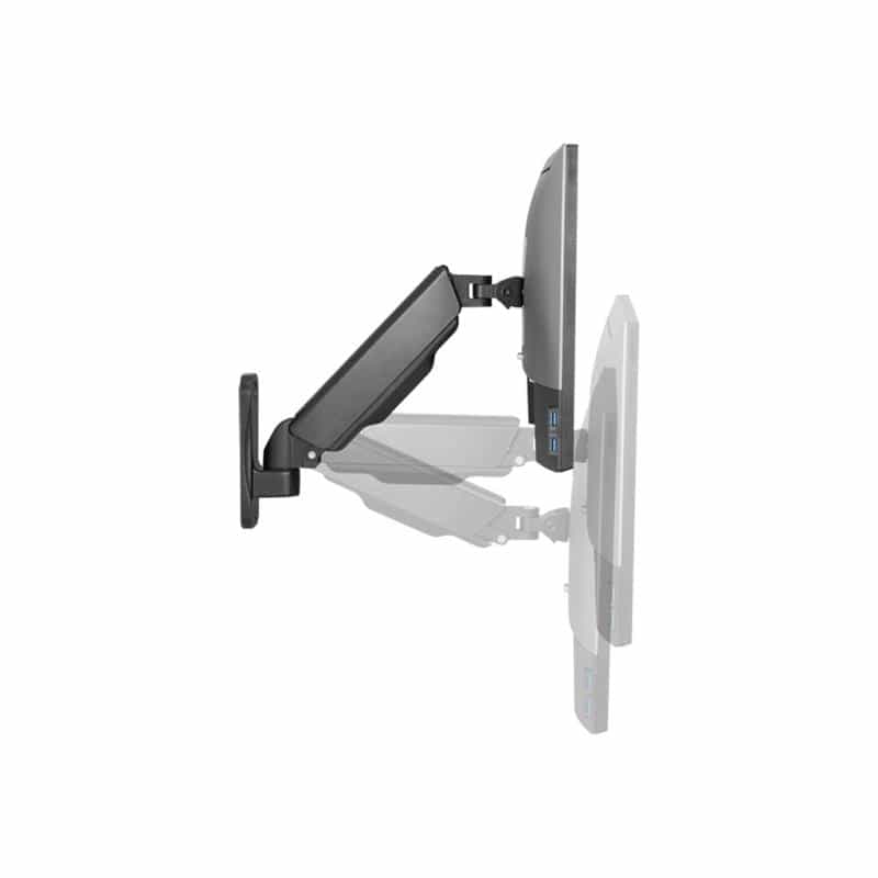 LOGILINK Monitorwandhalterung 17-32",Gasdruckfeder, 90-380mm