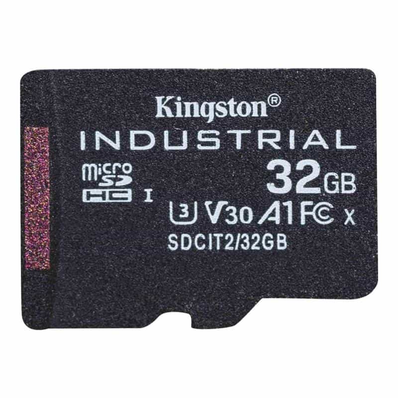KINGSTON 32GB microSDHC Industrial C10 A1 pSLC