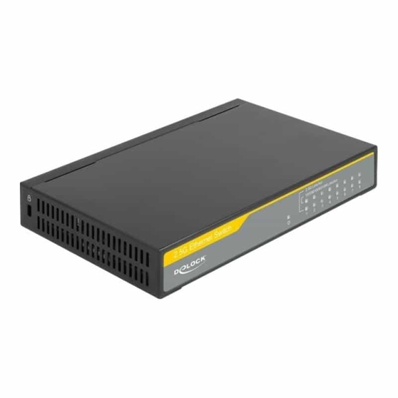 DELOCK 2,5Gigabit Ethernet Switch 8 Port
