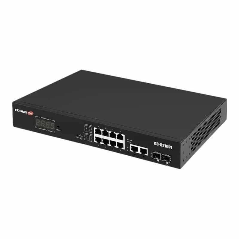 EDIMAX Switch EDIMAX 12x GE GS-5210PL