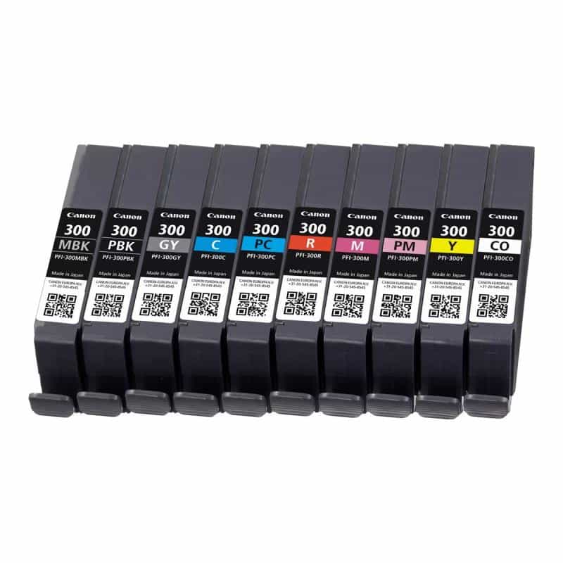 CANON PFI-300 Multipack MBK/PBK/C/M/Y/PC/PM/R/GY/CO