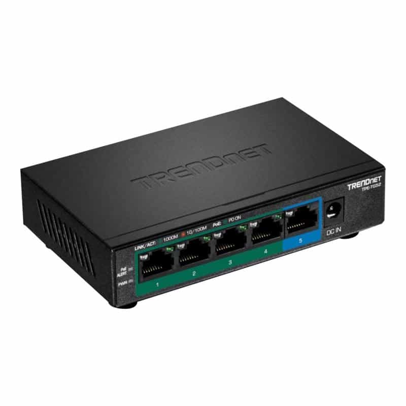 TRENDNET 5-PORT GIGABIT POE+