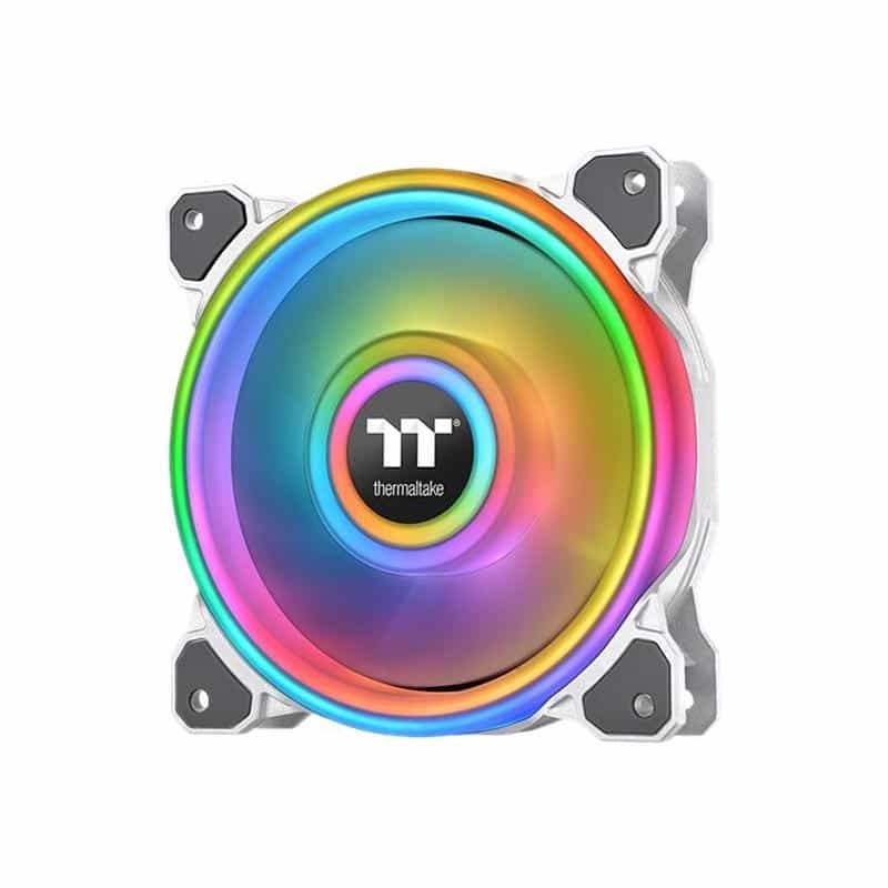 THERMALTAKE Riing Quad 12 RGB PWM wh 120x120x25mm | Single Pack (no controller)