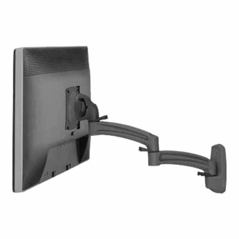 CHIEF K2W120B Kontour höhenverstellbare Monitor-Wandhalterung Desktop, Schwarz (10' - 30')