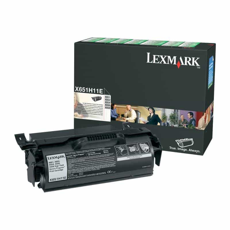 LEXMARK Schwarz Tonerpatrone LRP