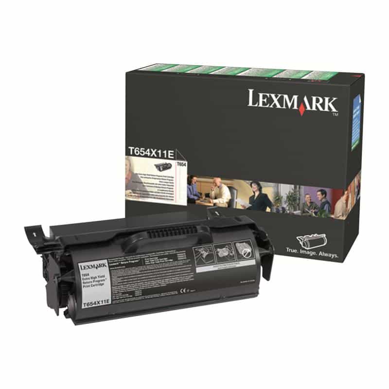 LEXMARK Besonders hohe Ergiebigkeit Schwarz Tonerpatrone LCCP, LRP
