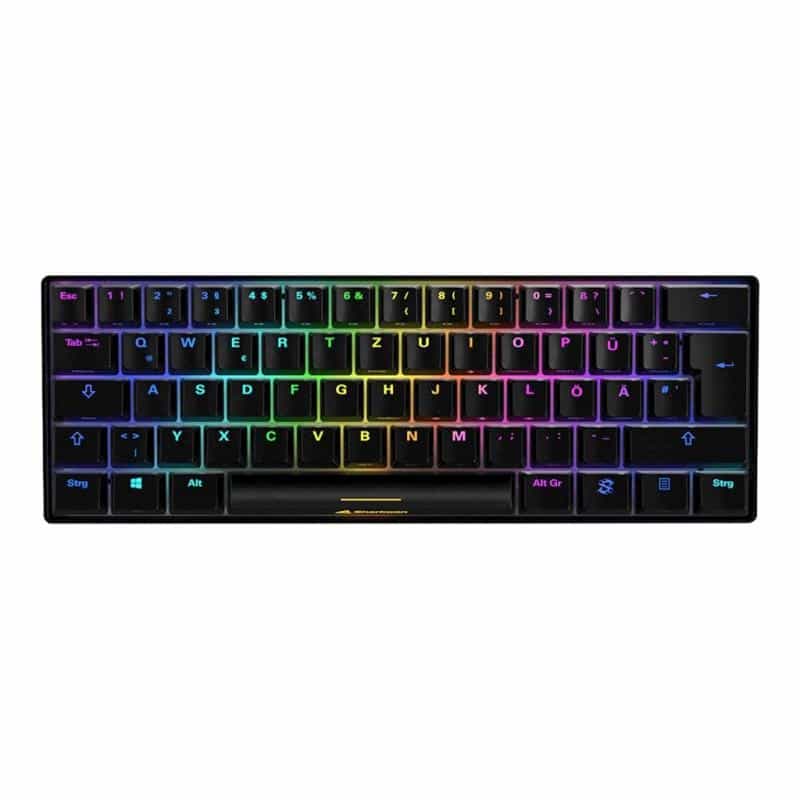 SHARKOON SGK50 S4 bk Kailh Brown DE