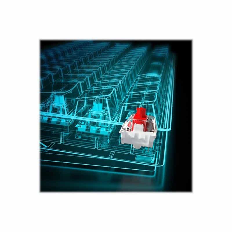 SHARKOON SGK50 S4 bk Kailh Red PT