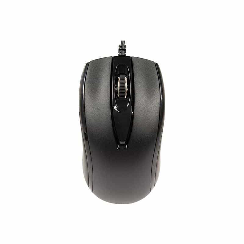 INTERTECH Inter-Tech Tas KM-3149R Tastatur+Maus QWERTY dt/kyril. schw. retail