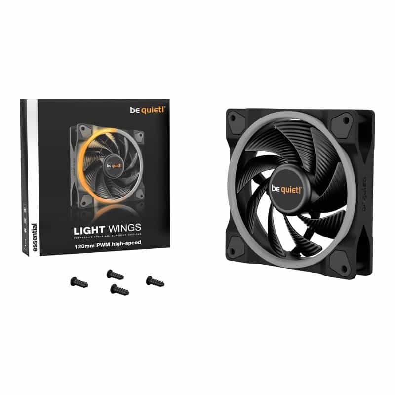 BE QUIET Lüfter be quiet! 120*120*25  Light Wings PWM high-speed