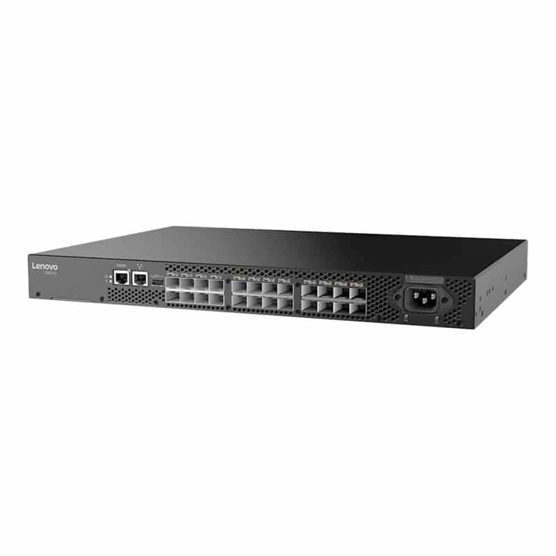 LENOVO ThinkSystem DB610S, 8 ports licensed, 8x 16Gb SWL SFPs, 1 PS, Rail Kit, Lifetime Warranty Sup LENOVO ThinkSystem DB610S, 8 ports licensed, 8x 16Gb SWL SFPs, 1 PS, Rail Kit, Lifetime Warranty Sup