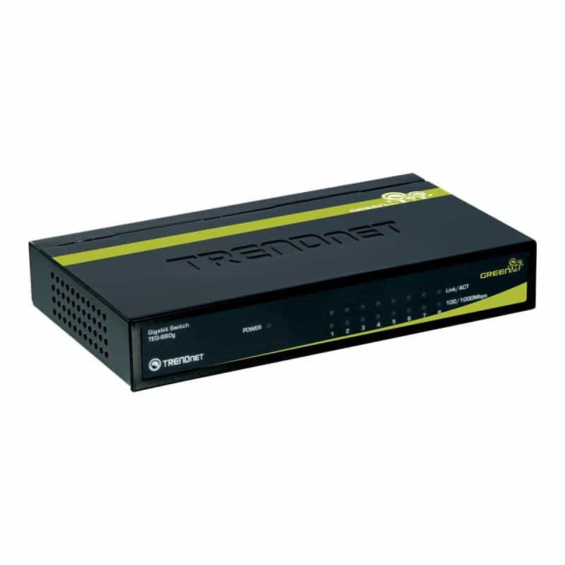 TRENDnet TEG-S80G Gigabit GREENnet Switch