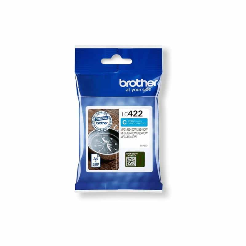 BROTHER LC422C Ink Cartridge For BH19M/B Compatible with MFC-J5340DW MFC-J5740DW MFC-J6540DW MFC-J69