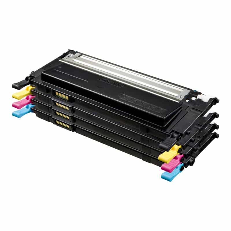 SAMSUNG CLT P4092C 4er Pack Schwarz, Gelb, Cyan, Magenta Tonerpatrone