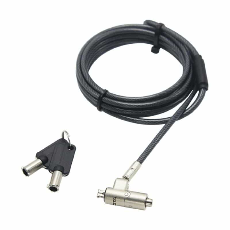 DICOTA Sec. Cable Nano Lock Ultra Slim Keyed, 2,5x6 mm slot