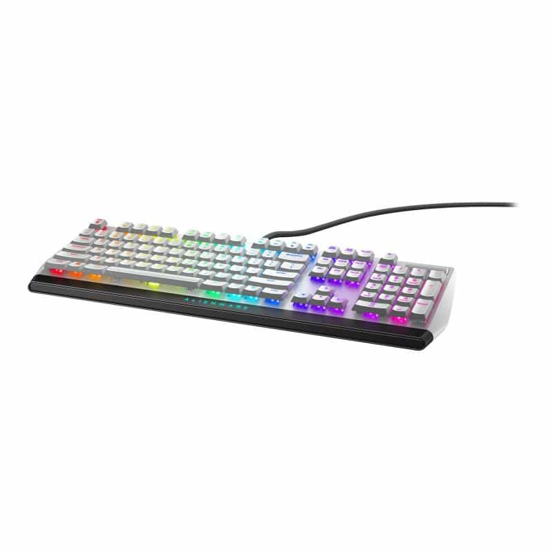 DELL Alienware 510K Low-profile RGB Mechanical Gaming Keyboard - AW510K (Lunar Light)