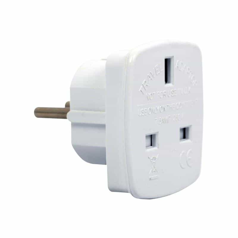 GEMBIRD Cablexpert A-AC-UKEU-001 - Netzteil - Stromversorgung (S) bis Stromversorgung (W) - weiß - G