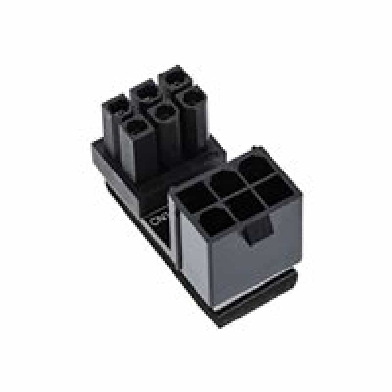 INLINE Netzteil - 6-poliges PCIe Power (M) bis 6-poliges PCIe Power (W) gewinkelt