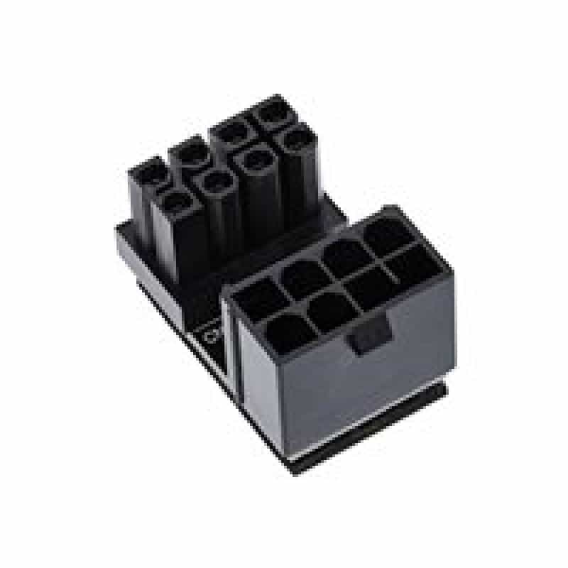INLINE Netzteil - 8-poliger PCIe Power (M) bis 8-poliger PCIe Power (W) gewinkelt