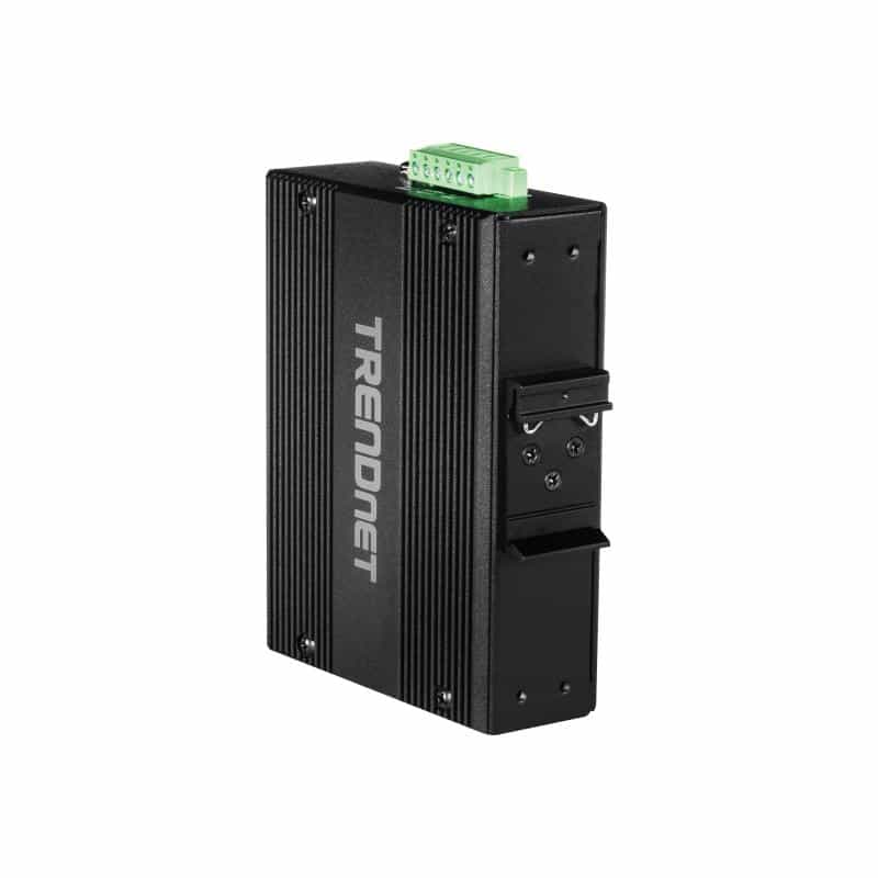 TRENDNET 8-Port Indus. Gigabit PoE+ DIN-Rail Switch (24-56V)