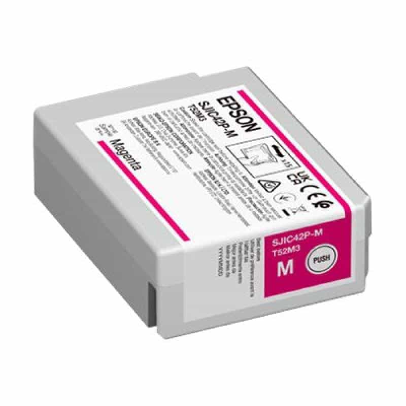 EPSON SJIC42P-M Ink cartridge for ColorWorks C4000e Magenta