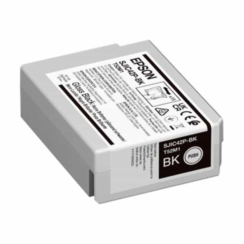 EPSON SJIC42P-BK Ink cartridge for ColorWorks C4000e BK Black