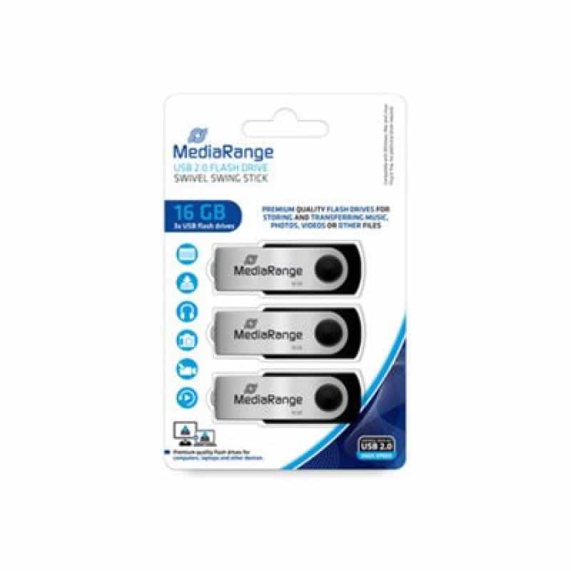 MEDIARANGE MR910-3 16GB 3er-Pack