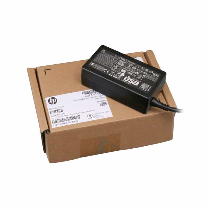 HP USB-C LC - Netzteil - AC - 65 Watt - für HP t430 v2; Elite Dragonfly G2; EliteBook 83X G8, 84X G8