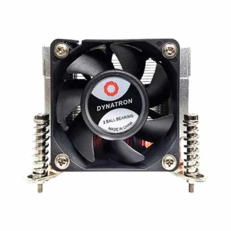 DYNATRON Q5 Intel CPU Kuehler LGA1700 2U Kuehlkoerper aus Kupfer Aluminium Lamellen und Heat Pipes A