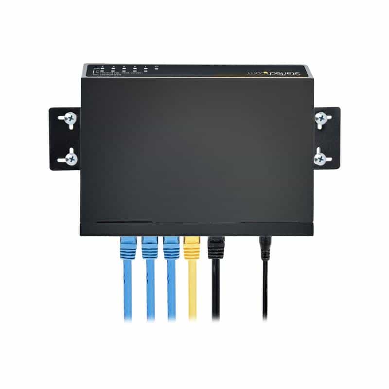 STARTECH.COM 5 Port Gigabit Switch Unverwalteter 2,5Gbit/s Switch Netzwerk/Lan Switch/Verteiler  Tis