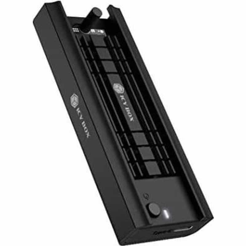 RAIDSONIC Dockingstation IcyBox M.2NVMe & SATA SSD, USB 3.2 (Gen2)