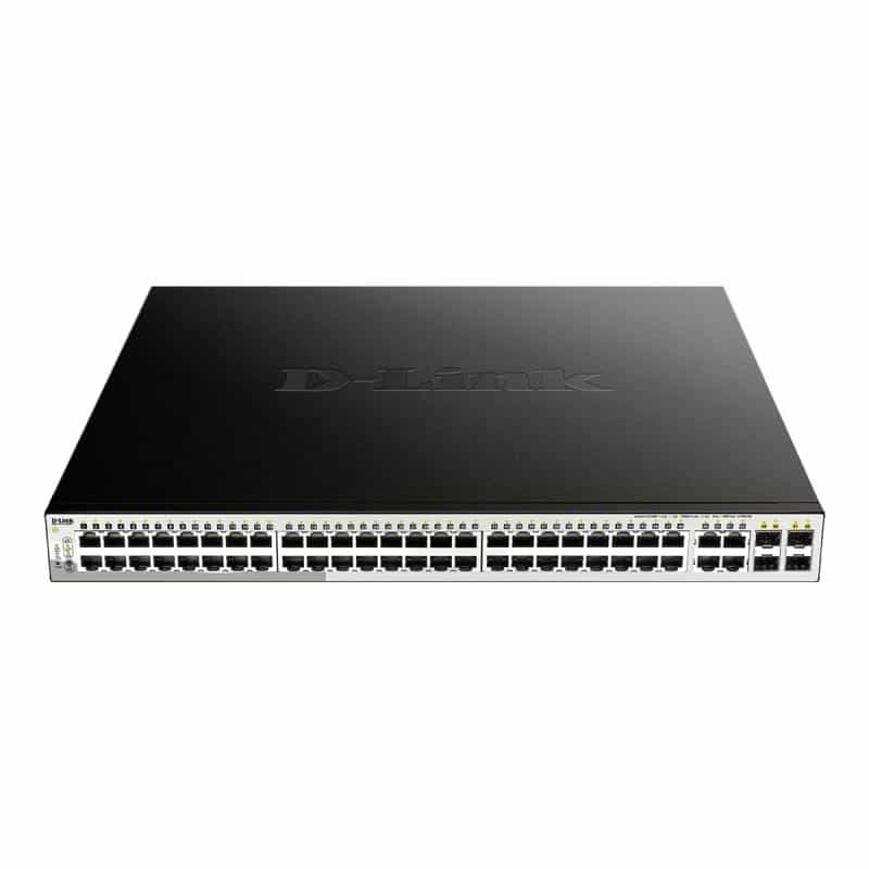 D-LINK 52-Port Layer2 Smart Managed 48x PoE Gigabit Switchdlink|green 3.0, 48x 10/100/1000Mbit/s TP