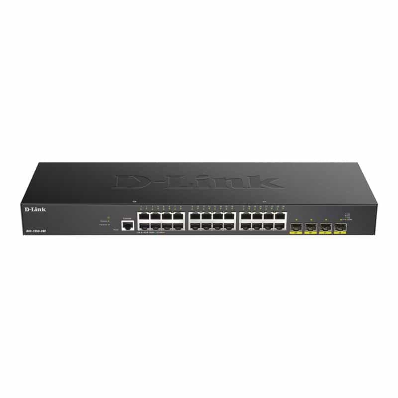D-LINK 28-Port Smart Managed Gigabit Switch 4x 10G, dlink|green 3.0