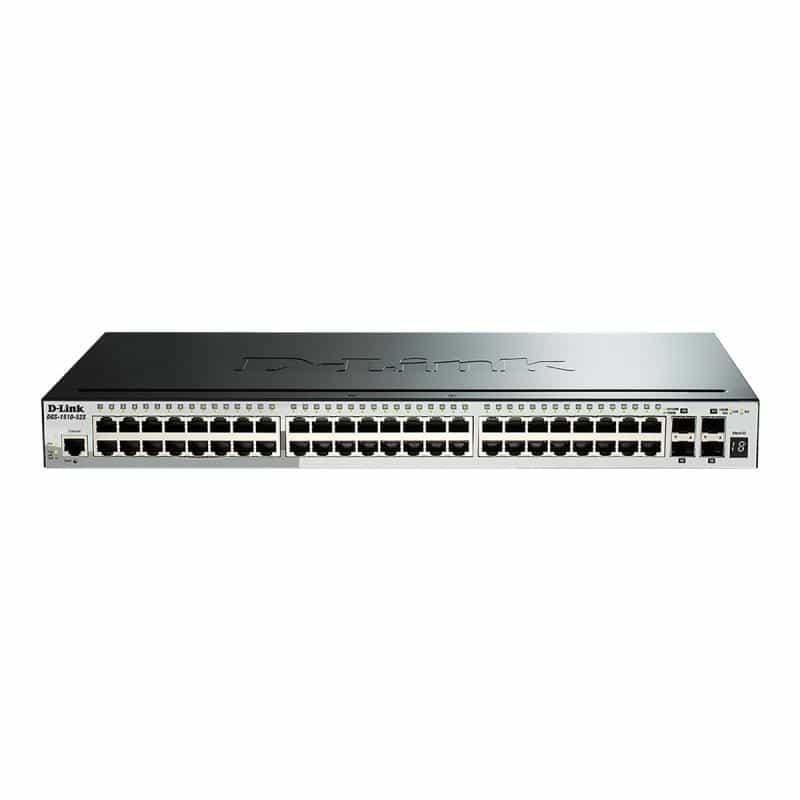 D-LINK 52-Port Smart Managed Gigabit Stack Switch 4x 10G, dlink|green 3.0