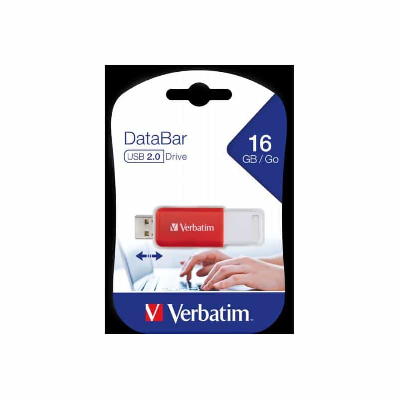 VERBATIM Stick Verbatim Databar 16GB USB2.0
