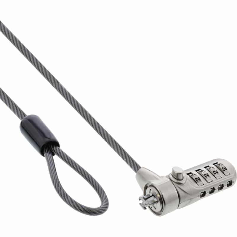 INLINE Notebook Sicherheitsschloss mit Zahlenkombination
