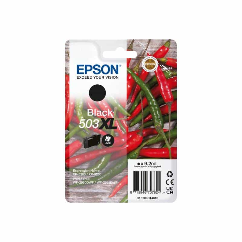 EPSON Tinte schwarz            9.2ml
