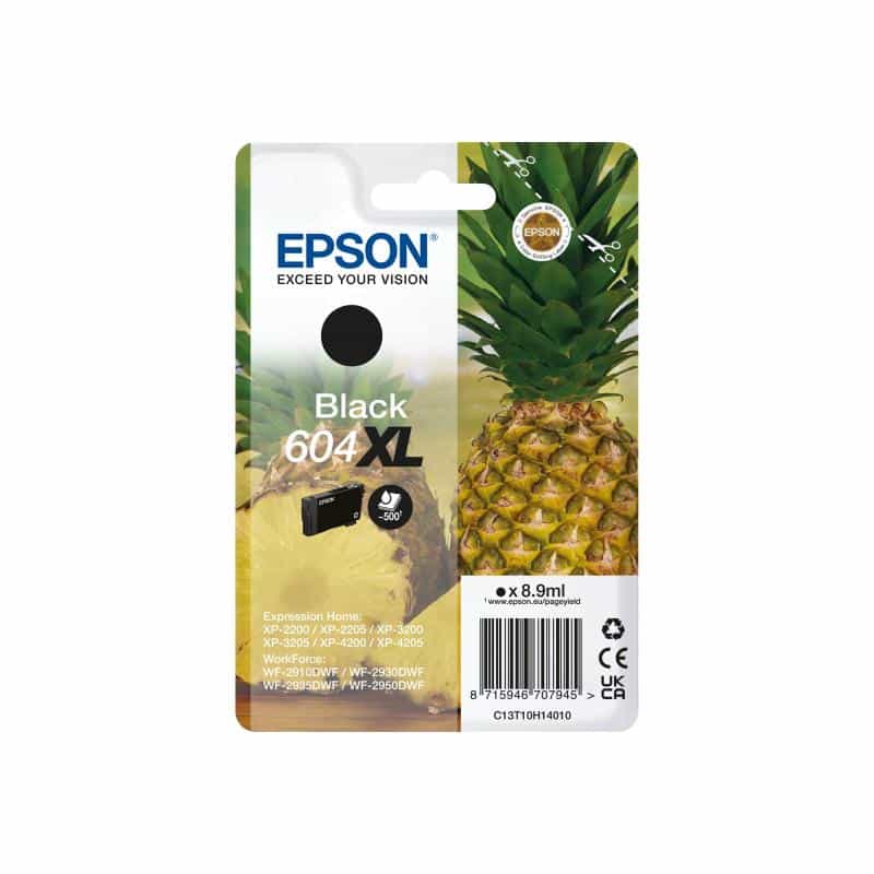 EPSON 604XL - 8.9 ml - XL - Schwarz