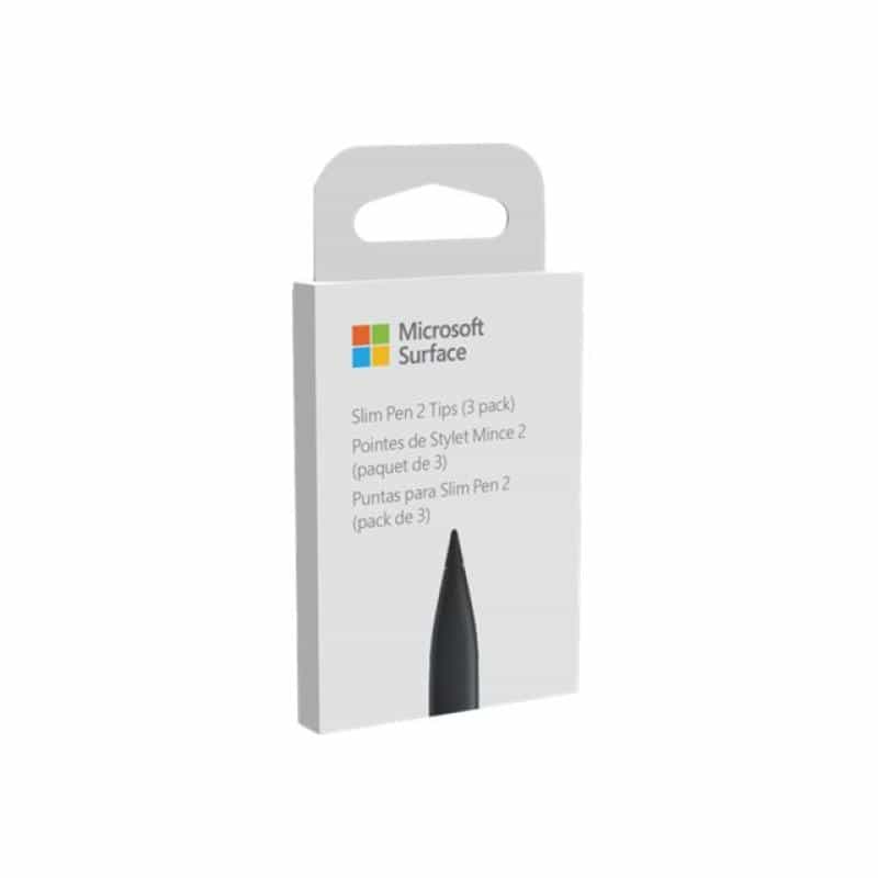 MICROSOFT Srfc Slim Pen - 2 Tips SC XZ/NL/FR/DE Hdwr Black