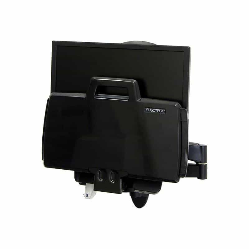 ERGOTRON Serie 200 Combo Schwenkarm in Schwarz ERGOTRON Serie 200 Combo Schwenkarm in Schwarz